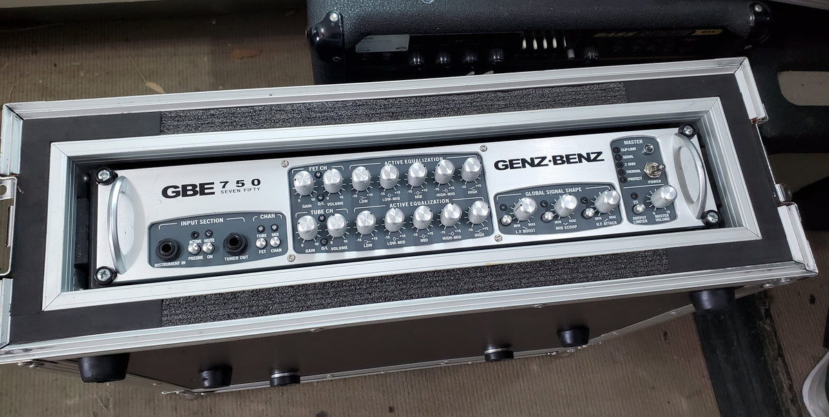 GENZ-BENZ GBE750 ベースアンプ ヘッド 送料込 Genz-Benz - GBE-750 – musicswopshop