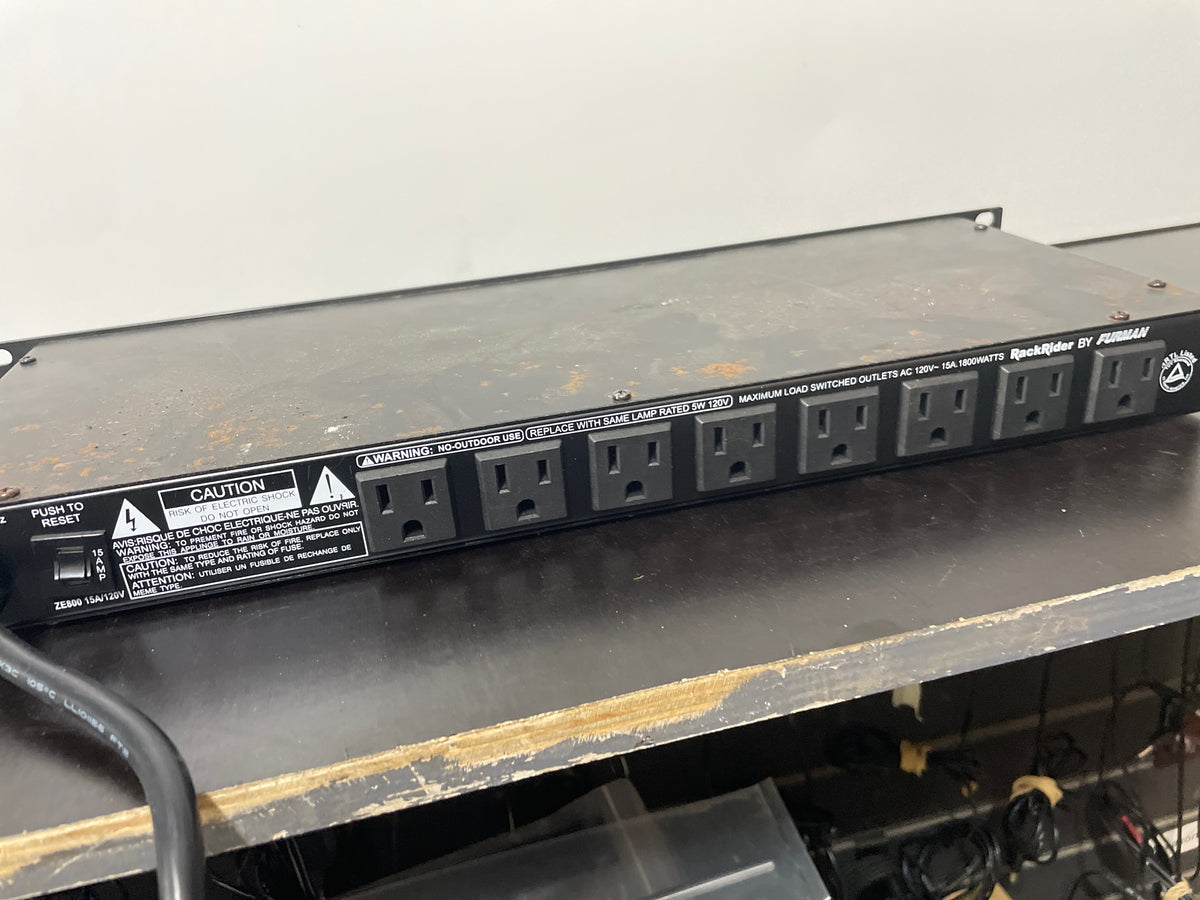 Rack Rider by Furman RR-15 Power Conditioner & Light Module