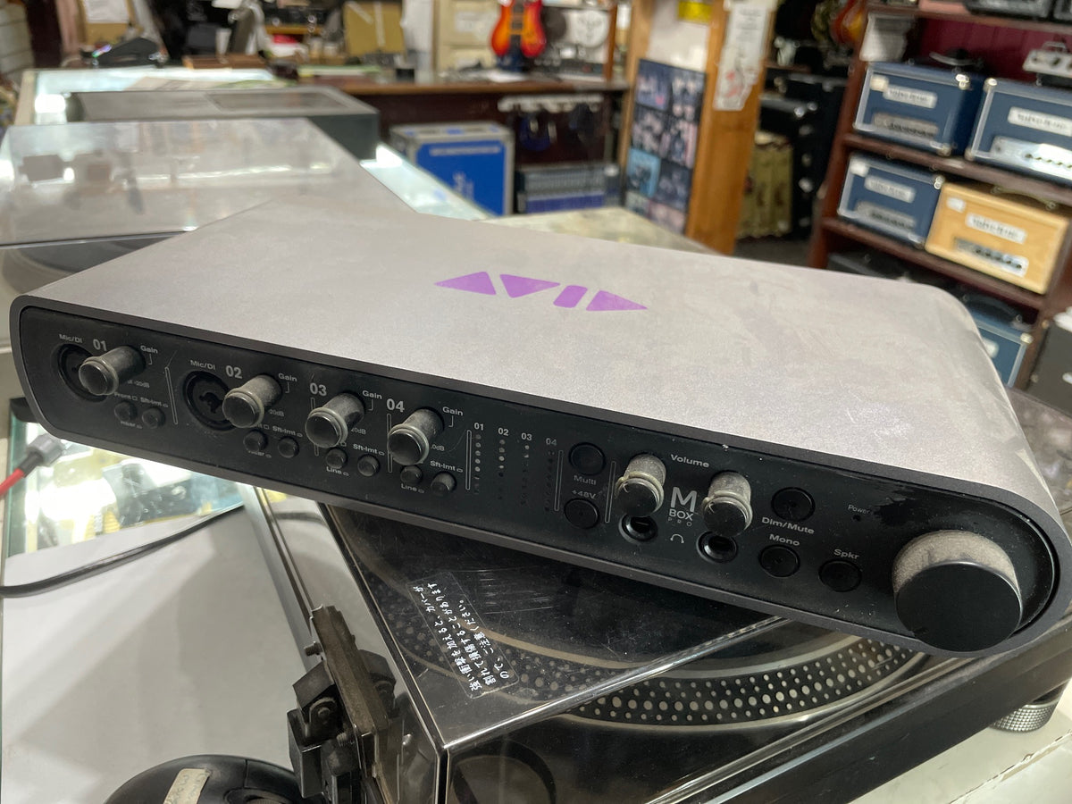 AVID Mbox Pro 状態良好 Pro Tools LE 8付属 AVID Mbox Pro 状態良好 Pro