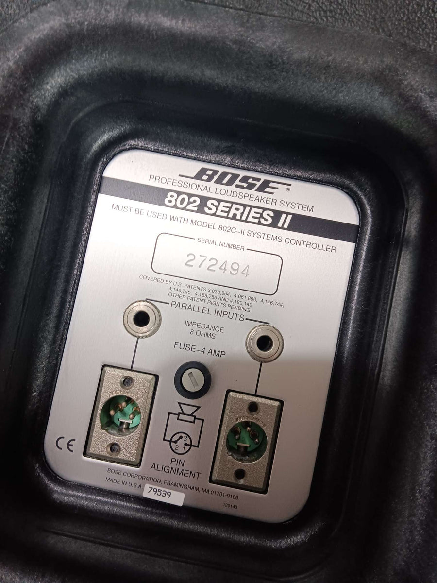 Bose 802 Series II PA Speakers - Main Image