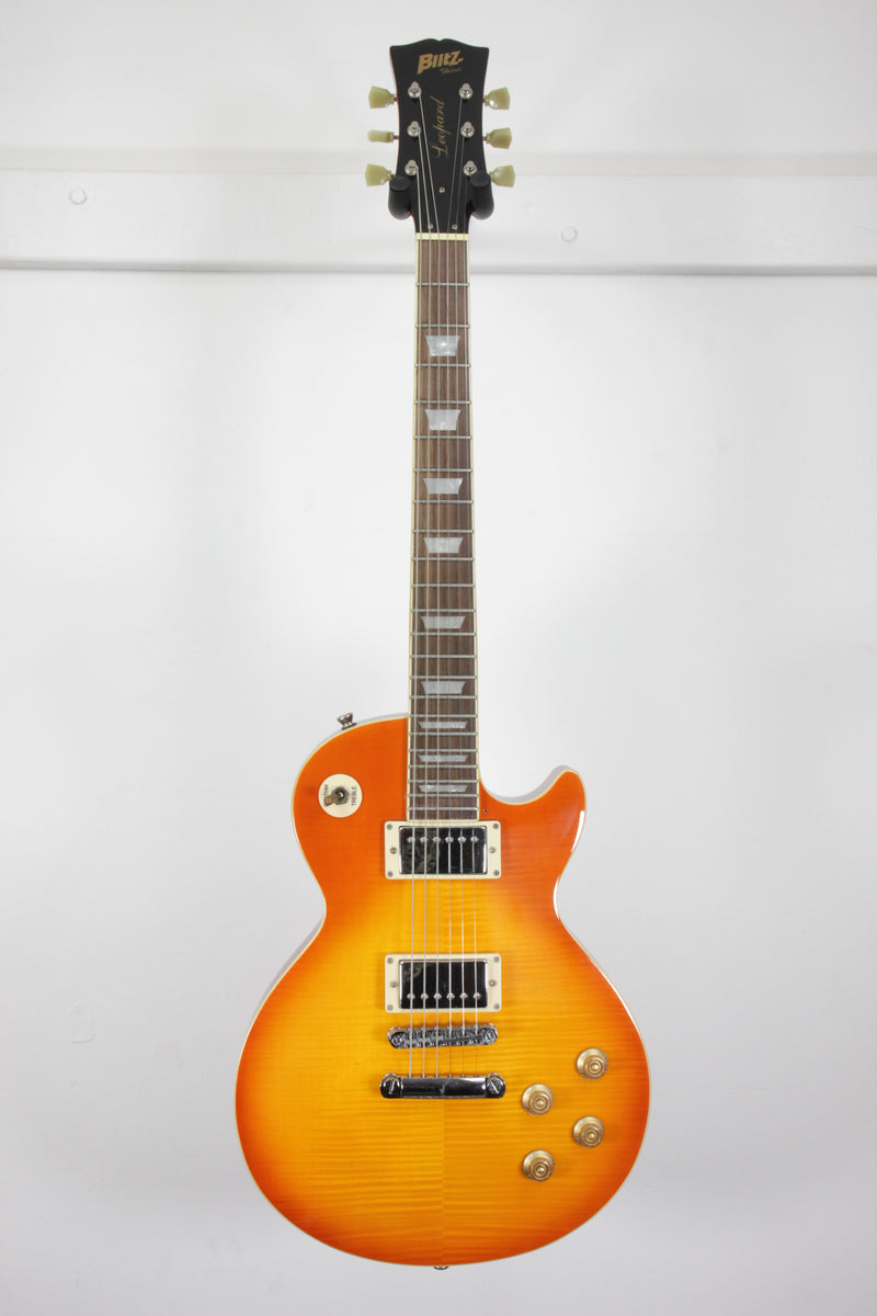 Blitz by Aria Pro II - Leopard Les Paul – musicswopshop