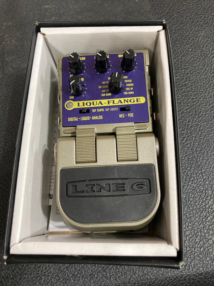 LINE 6 LIQUA-FLANGE ギターエフェクター Line 6 - Liqua-Flange – musicswopshop