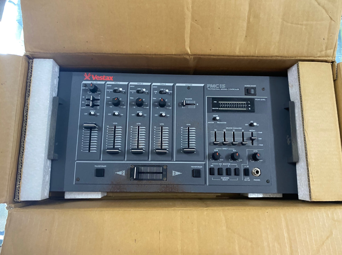 Vestax PMC-15 MKII Professional Mixing Controller -No Power
