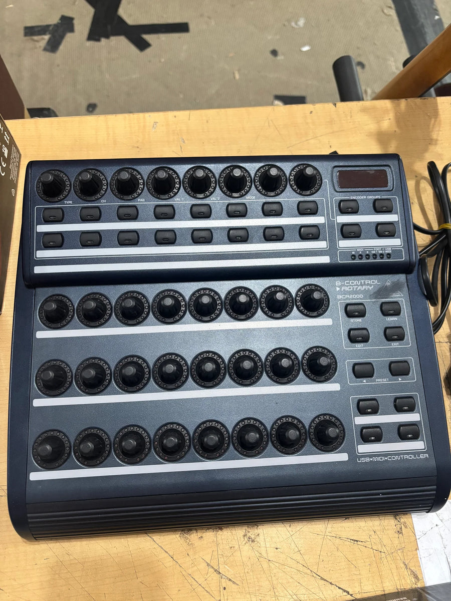 BEHRINGER BCR2000 USB/MIDIコントローラー BEHRINGER(ベリンガー)/MIDIコントローラ/BCR2000 B-CONTROL