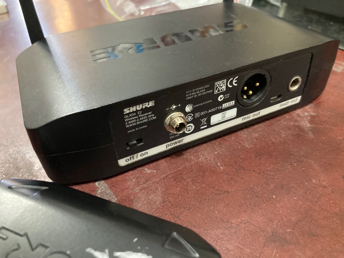 SHURE - GLXD4 and GLXD1 – musicswopshop