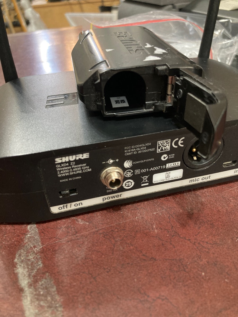 SHURE - GLXD4 and GLXD1 – musicswopshop