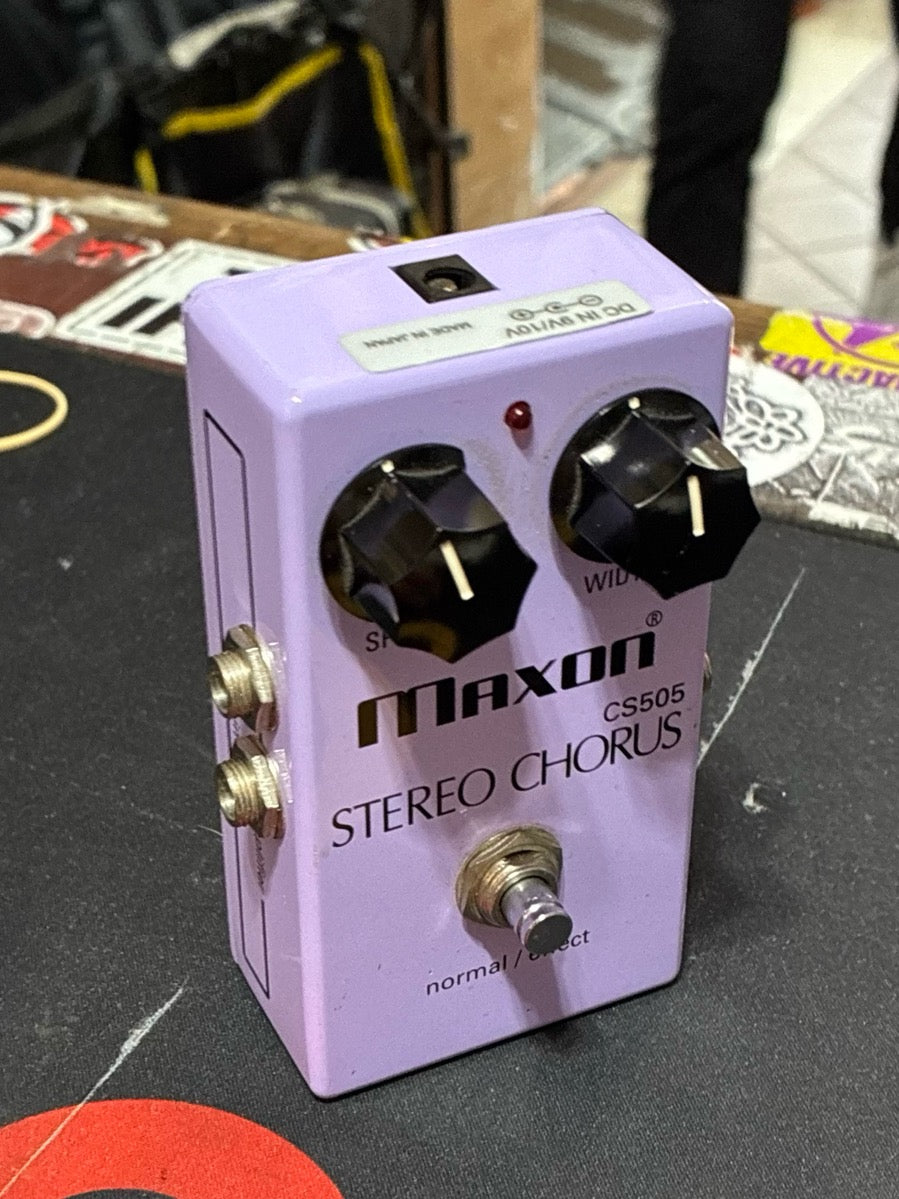 Maxon - CS-505 Chorus Reissue – musicswopshop