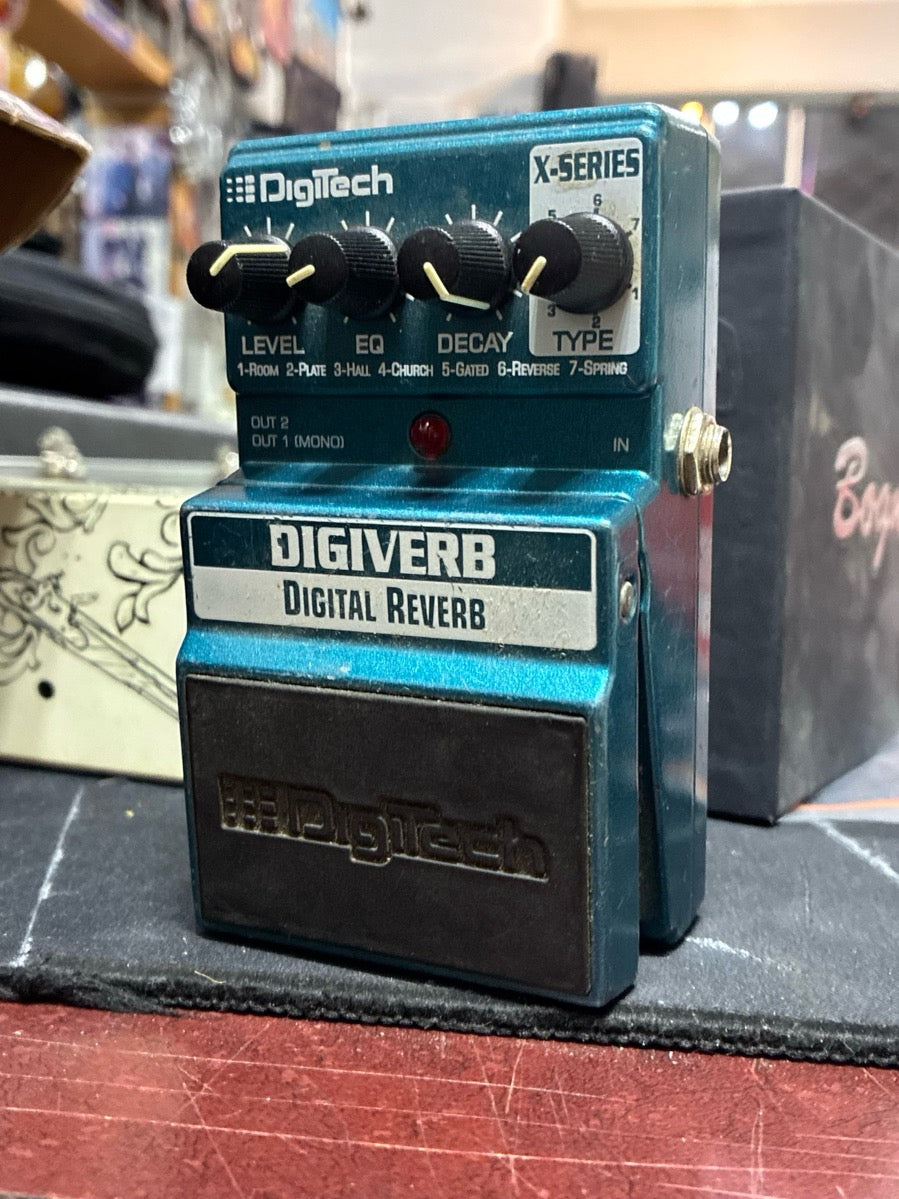 Digitech - DigiVerb Digital Reverb – musicswopshop