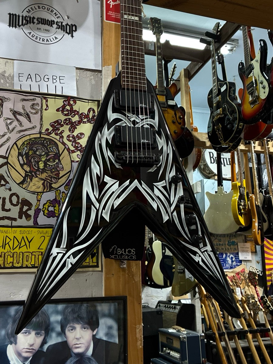 ギター BC RICH KKV KERRY KING EMG 81 AB SLAYER BC RICH Kerry King V2 Flame - KKVFG2 - Muziker
