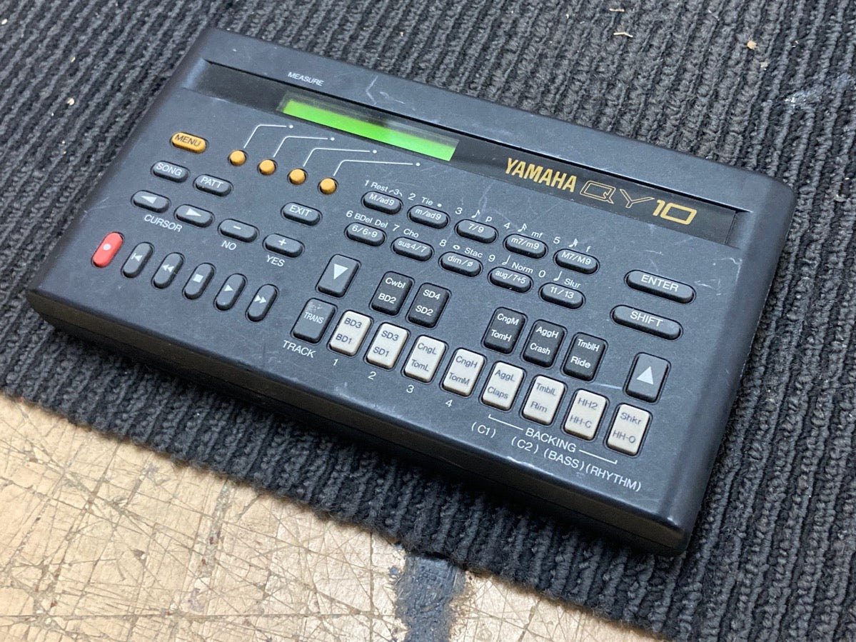YAMAHA QY10 MUSIC SEQUENCER ヤマハ Yamaha QY10 (MT May 91)