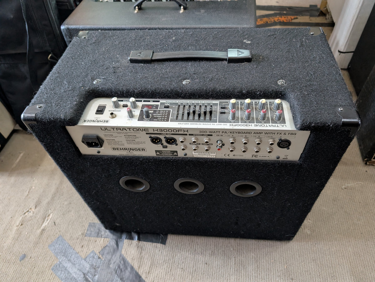 BEHRINGER K3000FX キーボードアンプ　PAアンプ BEHRINGER ULTRATONE K3000FX - POT交換