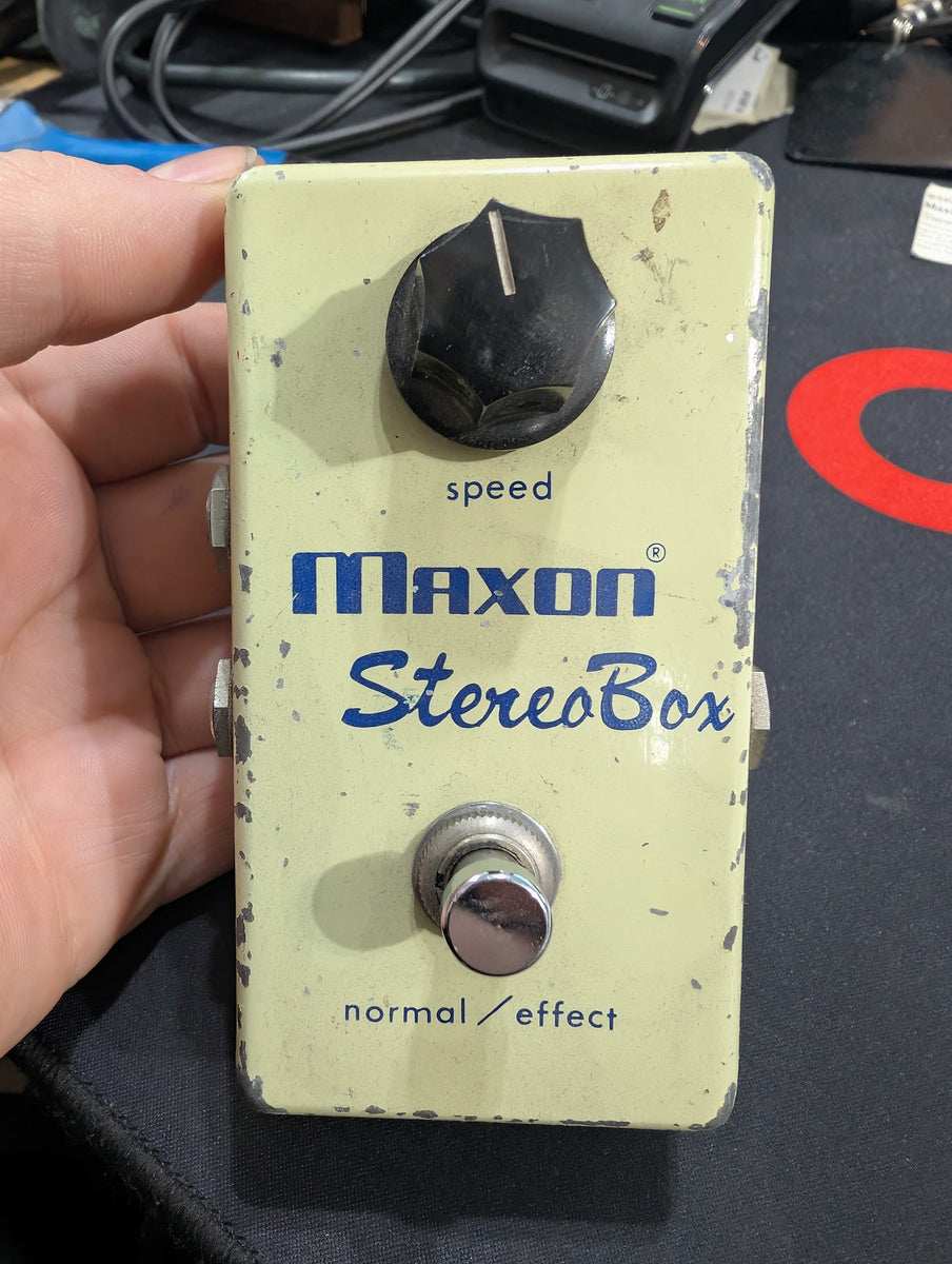 【希少】Maxon Stereo Box マクソン　ステレオボックス 希少】Maxon Stereo Box マクソン ステレオボックス 希少】Maxon