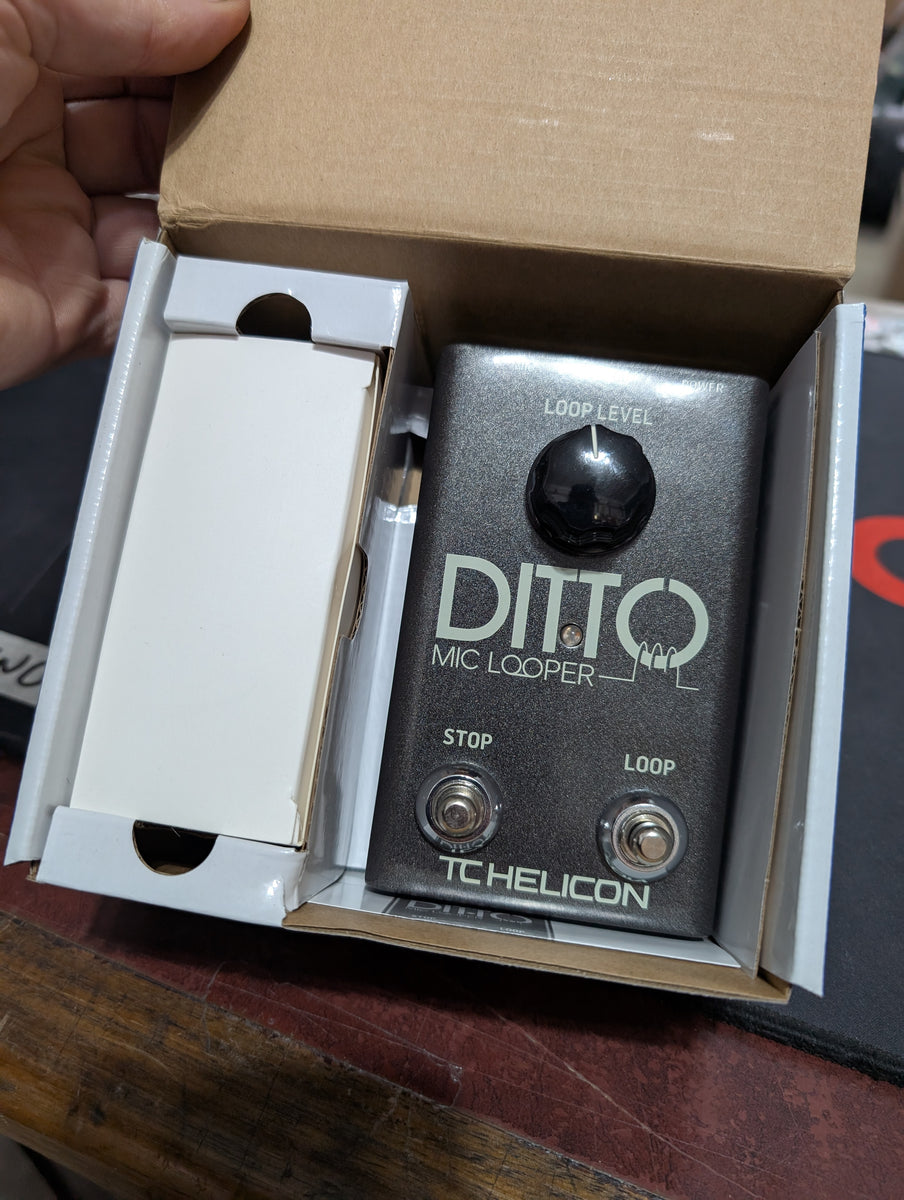 DITTO MIC LOOPER 箱付き DITTO MIC LOOPER 箱付き TC-Helicon Ditto Mic Looper Pedal