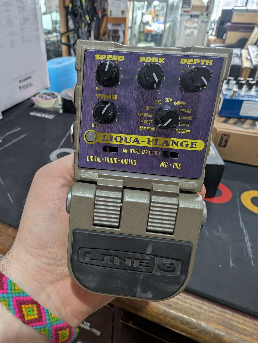 LINE 6 LIQUA-FLANGE ギターエフェクター Line 6 ToneCore Liqua Flange Guitar Effects Pedal | Musician's Friend
