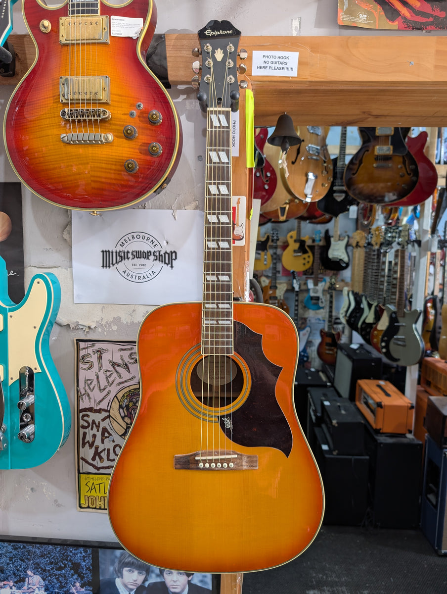 【良品】EpiphoneエピフォンHummingBird PRO/FC Epiphone - Hummingbird Pro FC – musicswopshop