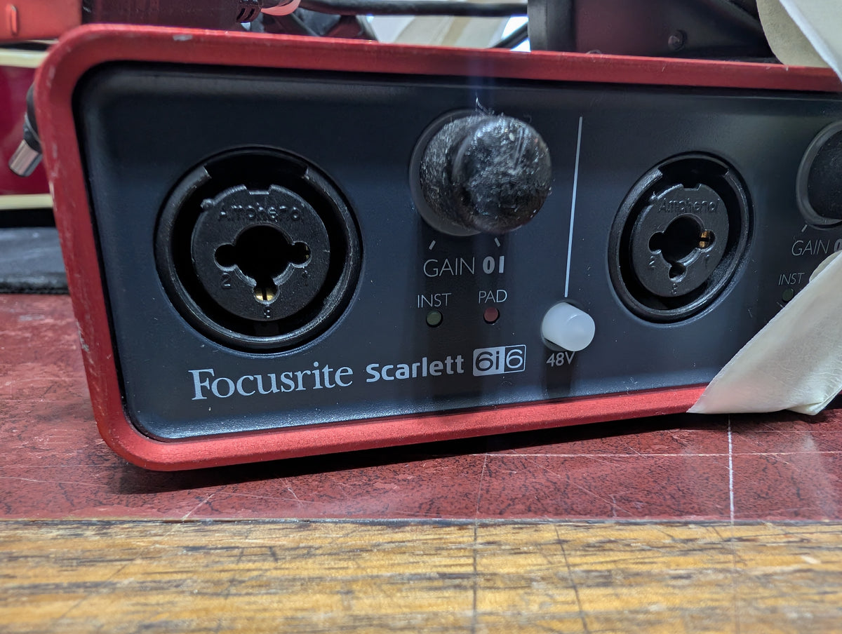 Focusrite - Scarlett 6i6 – musicswopshop