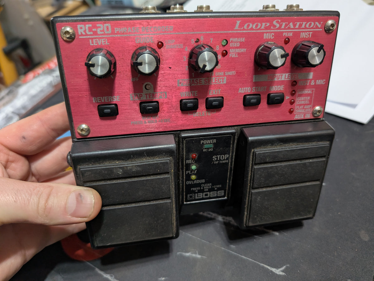 BOSS - RC-20 – musicswopshop