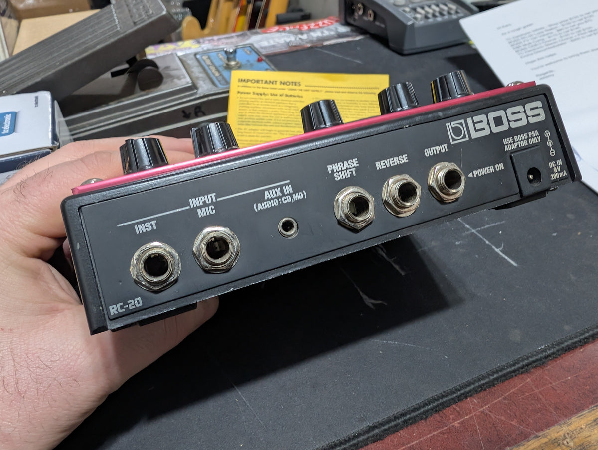 g*u様 BOSS RC-20 ギターエフェクター　ルーパー BOSS - RC-20 – musicswopshop