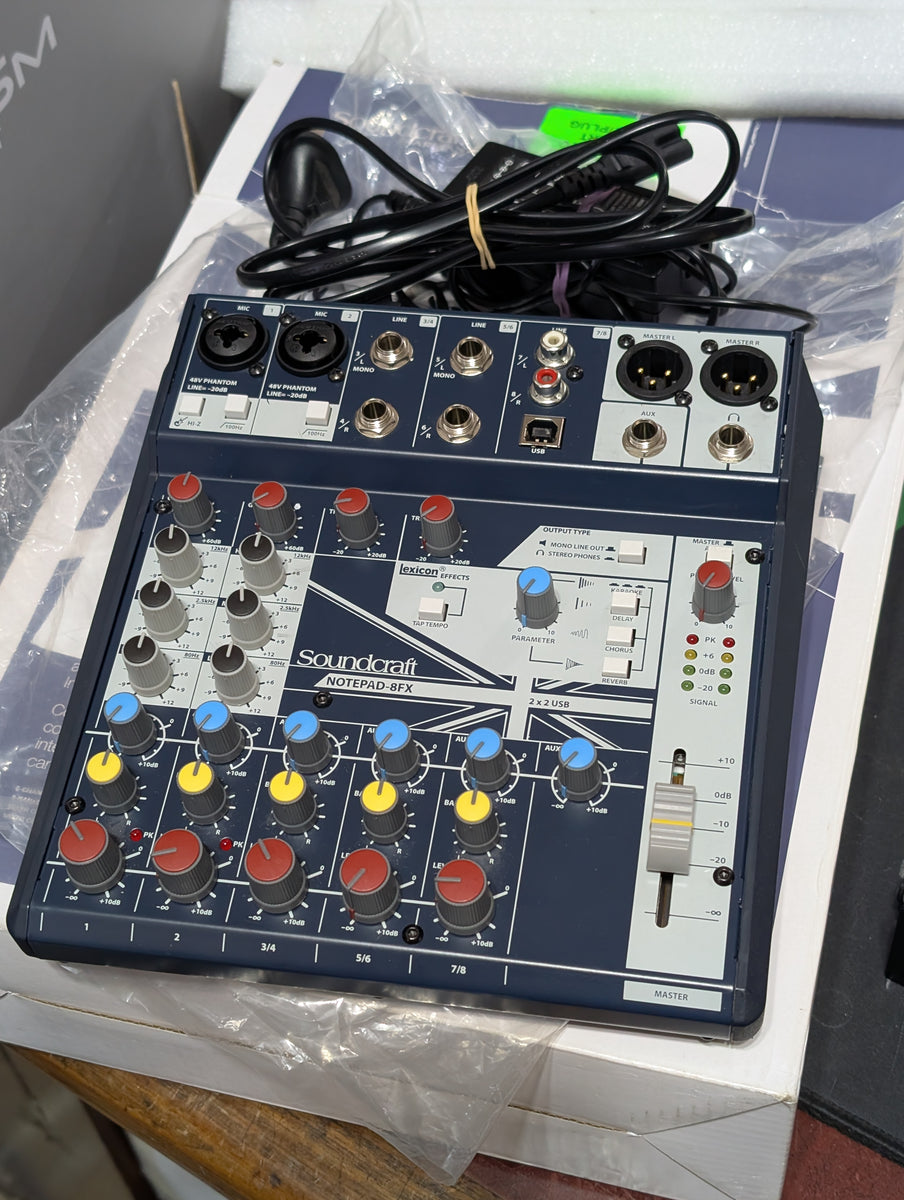 Soundcraft - Notepad-8FX – musicswopshop