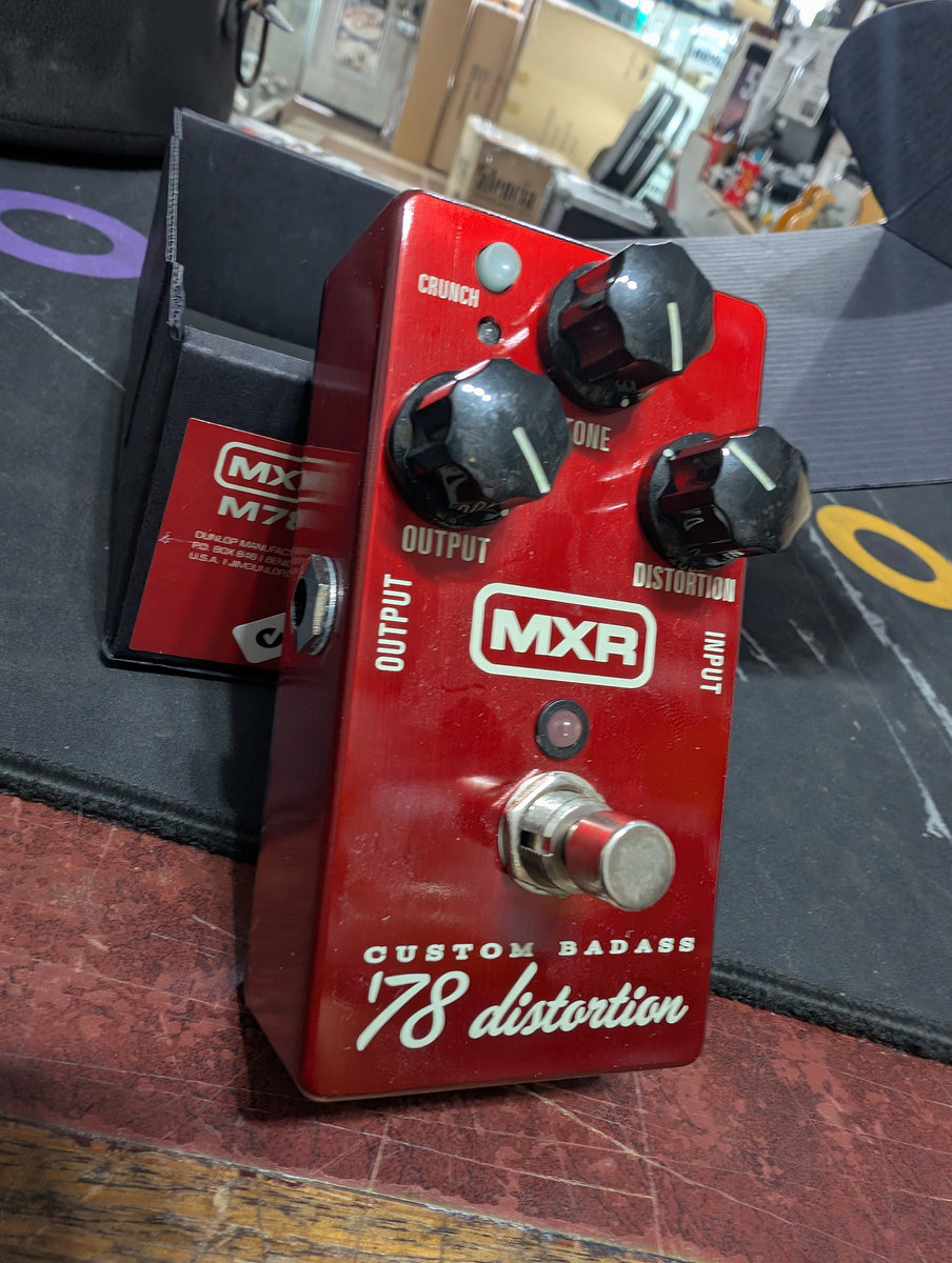MXR - M78 Custom Badass '78 Distortion – musicswopshop