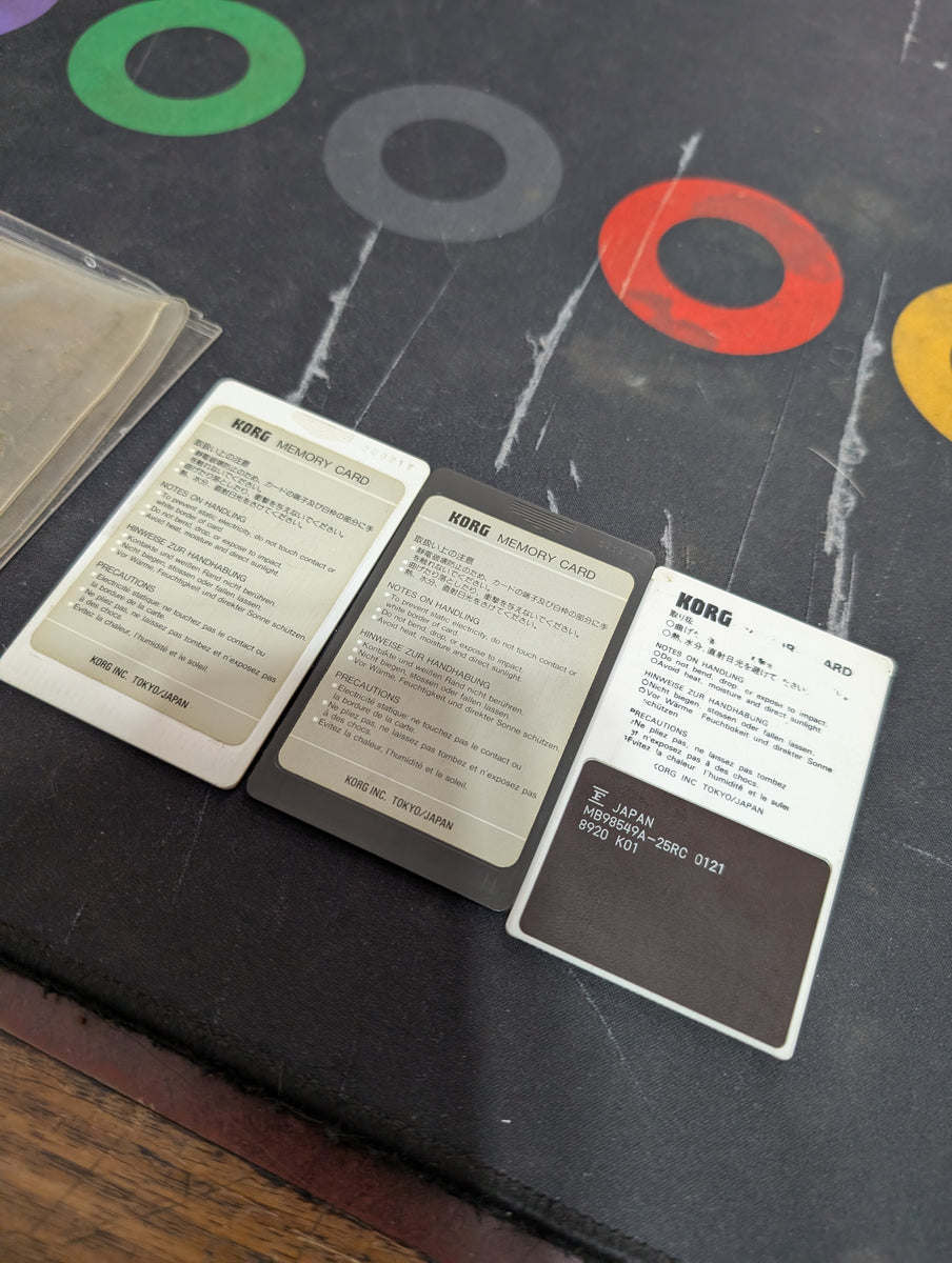 KORG - Various M1 Cards – musicswopshop