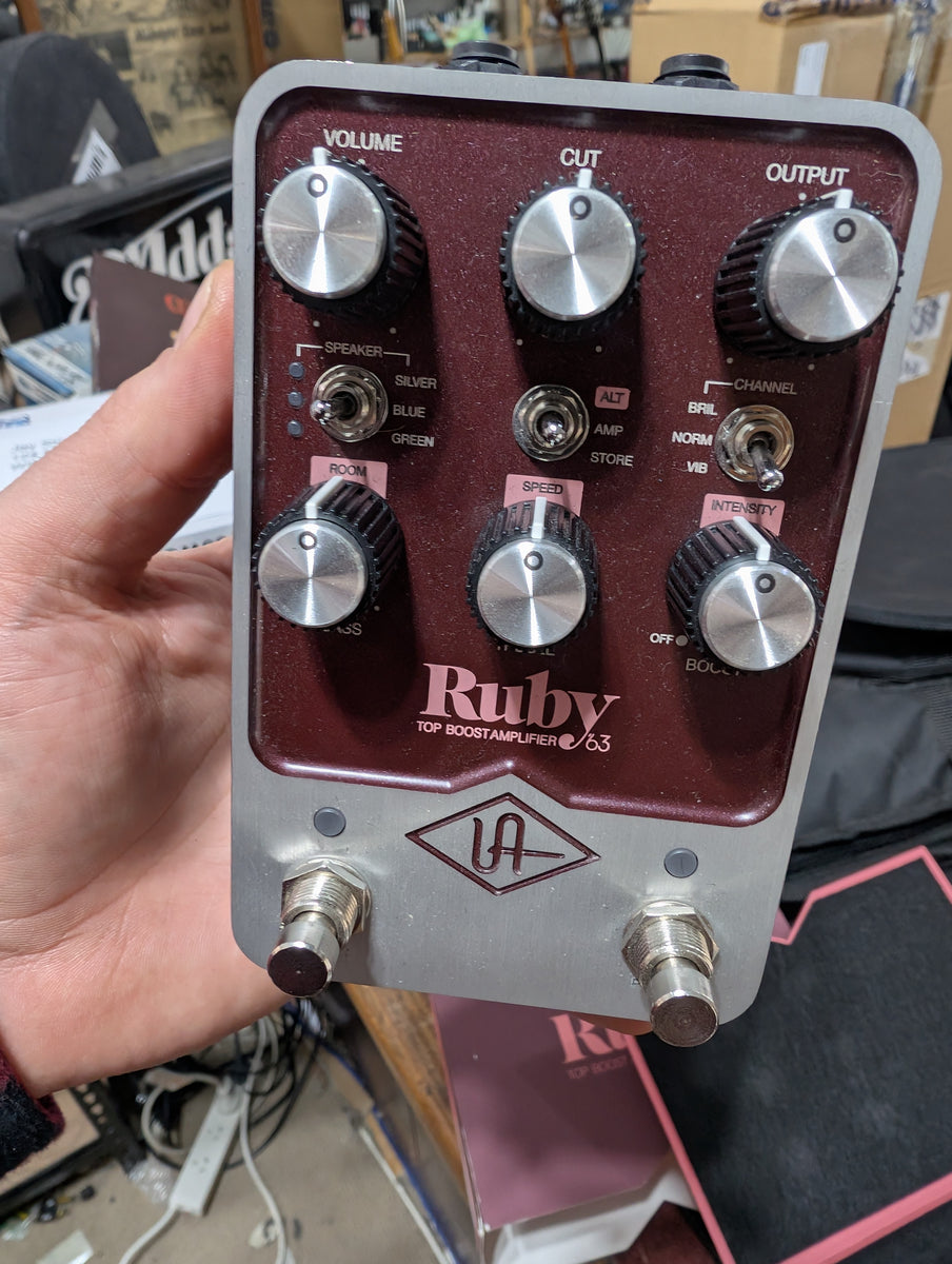 UAFX - Ruby 1963 Top Boost Amplifier – musicswopshop