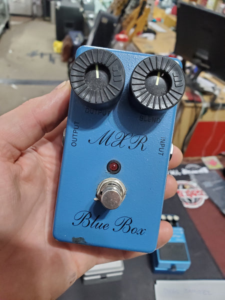 MXR - M103 Script Blue Box Reissue