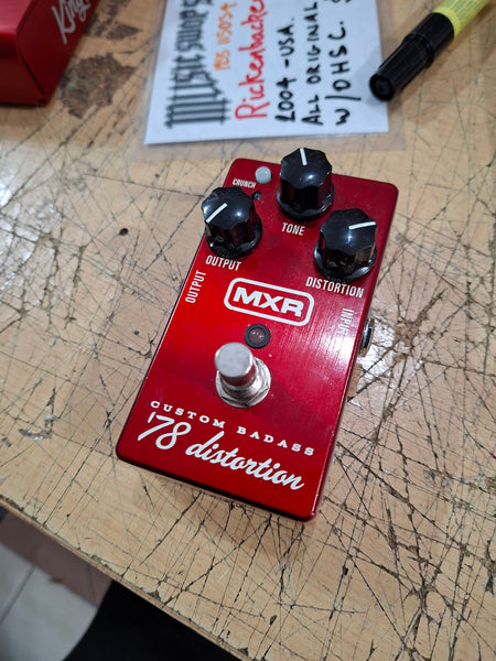 MXR - '78 Distortion – musicswopshop