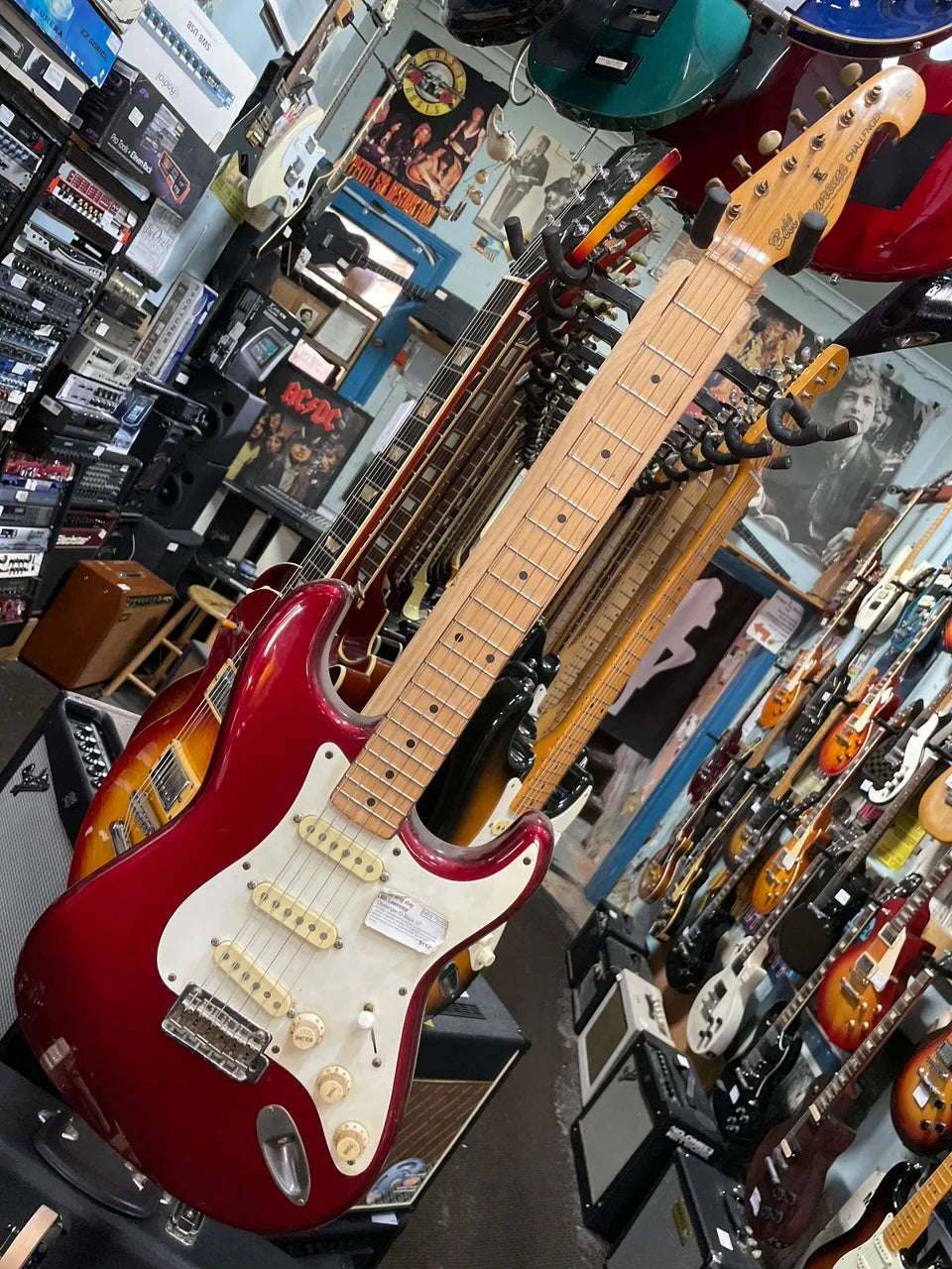 (ジャンク品)Bill Lawrence Challenger Bill Lawrence - Challenger-ID Black '57 – musicswopshop
