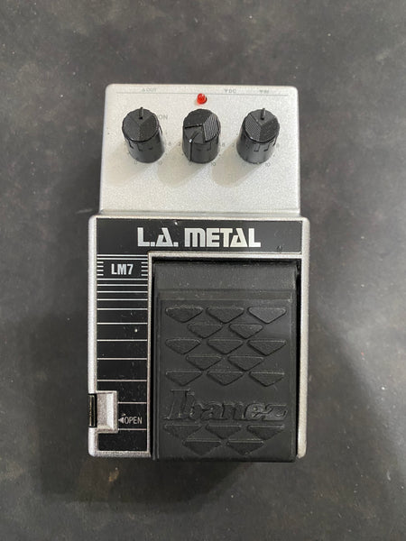 □Ibanez L.A. L LM7 レア DISTORTION □Ibanez L.A. METAL LM7 □Ibanez L.A. L LM7 レア DISTORTION □Ibanez L.A. METAL LM7