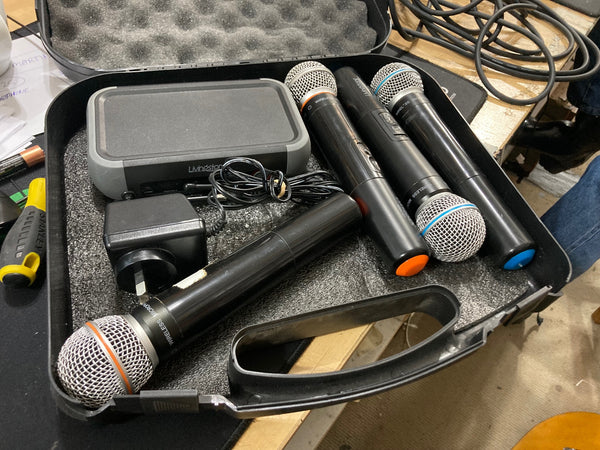 Livingstone - Cordless Microphones Twin Pack