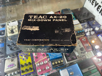Teac - AX20 mix down panel