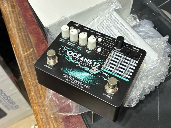 oceans 12 pedal Electro-Harmonix Pot:G2 POT 750ml 🧳 FAQ des Monats: Hardware Type_Double Pedals Theres even tap tempo
