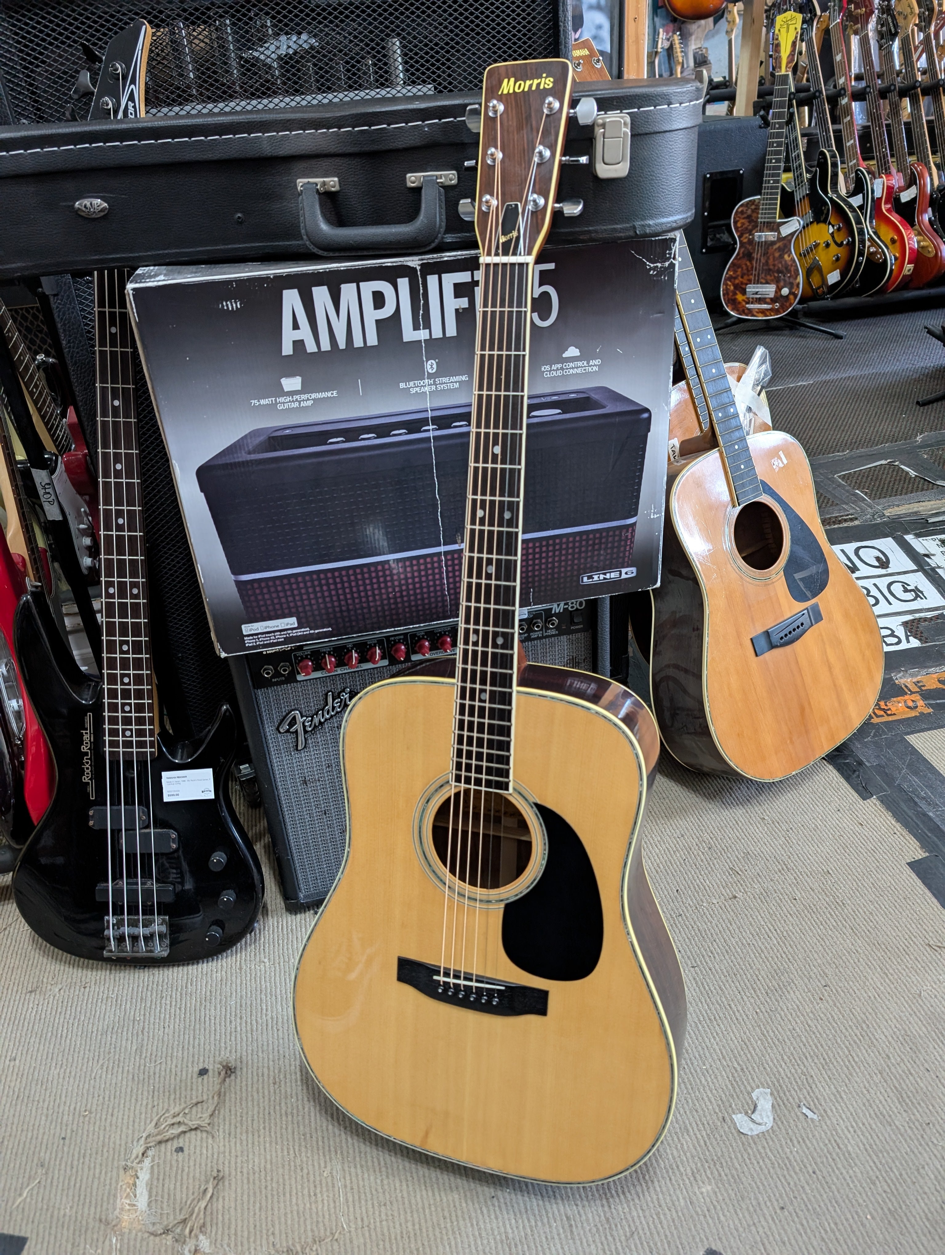 すぐ使えるジャパビン Morris W-25 クリーニング・調整済み 新品弦 Morris - W-25 – musicswopshop