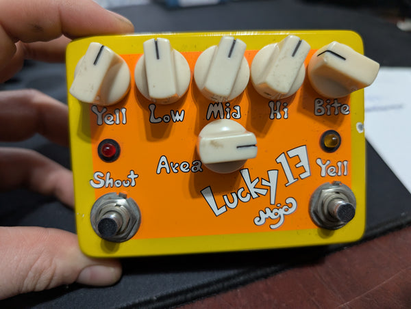 moja Lucky13 ディストーション ギターエフェクター