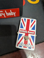 Jordan - British boost