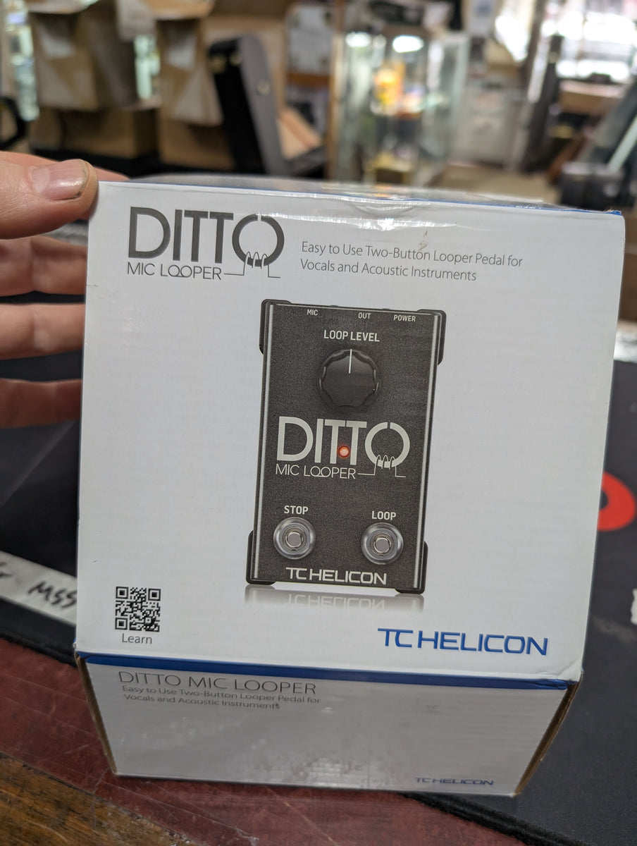 その他 TC HELICON DITTO MIC LOOPER TC-Helicon Ditto Mic Looper Pedal | Long & McQuade