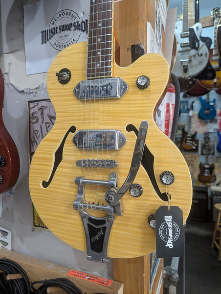 Epiphone WILDKAT Bigsby 美品 Wildkat (Bigsby) Antique Natural Epiphone エレクトリックギター