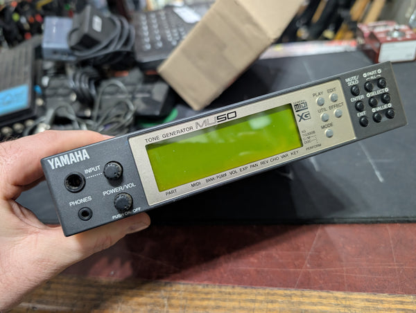動作品 YAMAHA MU50 TONE GENERATOR YAMAHA - MU50 – musicswopshop