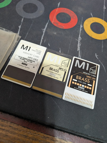 KORG - Various M1 Cards – musicswopshop