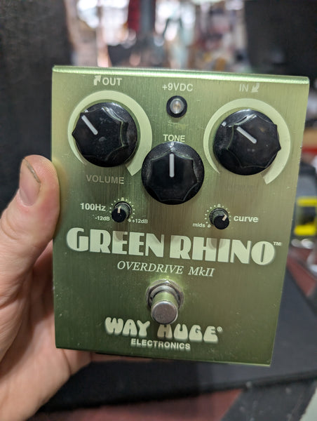 ギター way huge GREEN RHINO OVERDRIVE MKII Way Huge Electronics - WHE202 Green Rhino Overdrive MkII