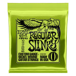 Ernie Ball Regular Slinky Nickel Wound Electric Guitar Strings, 10-46 Gauge